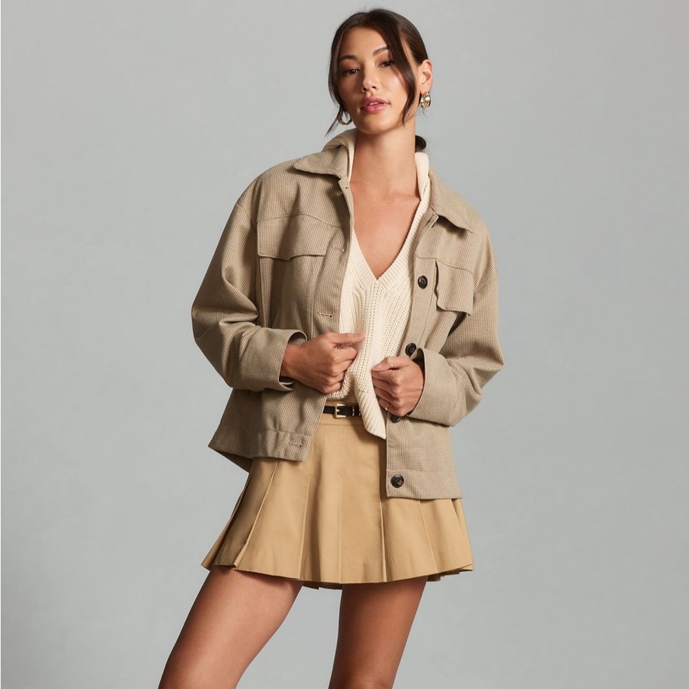 Anthropologie | Maeve Knit Trucker Jacket